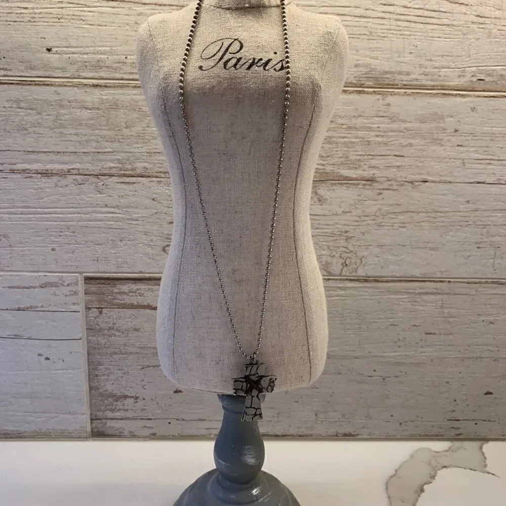 Reversible Cross Necklace  - Picture 2 of 3